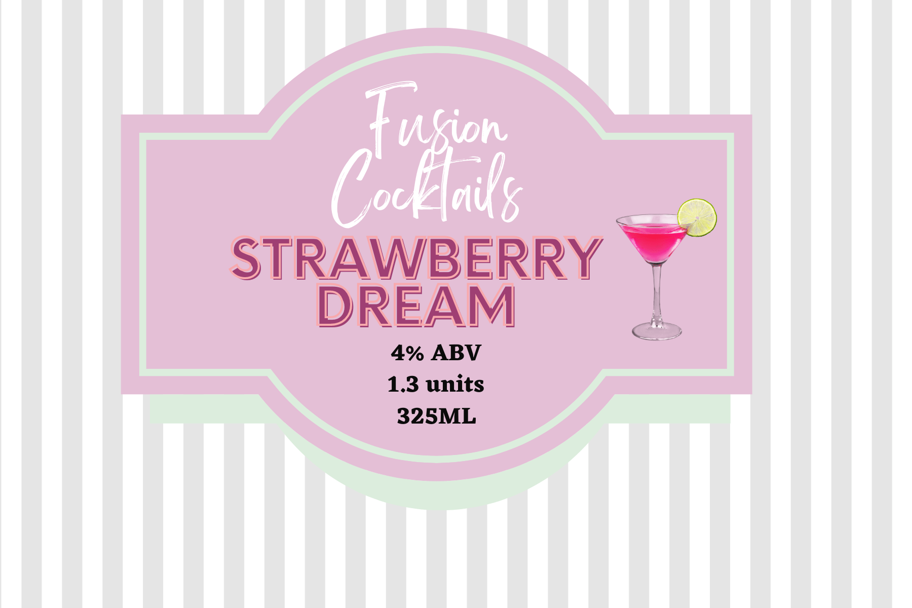 Strawberry Dream Cocktail Pouch – Fusion Cocktails